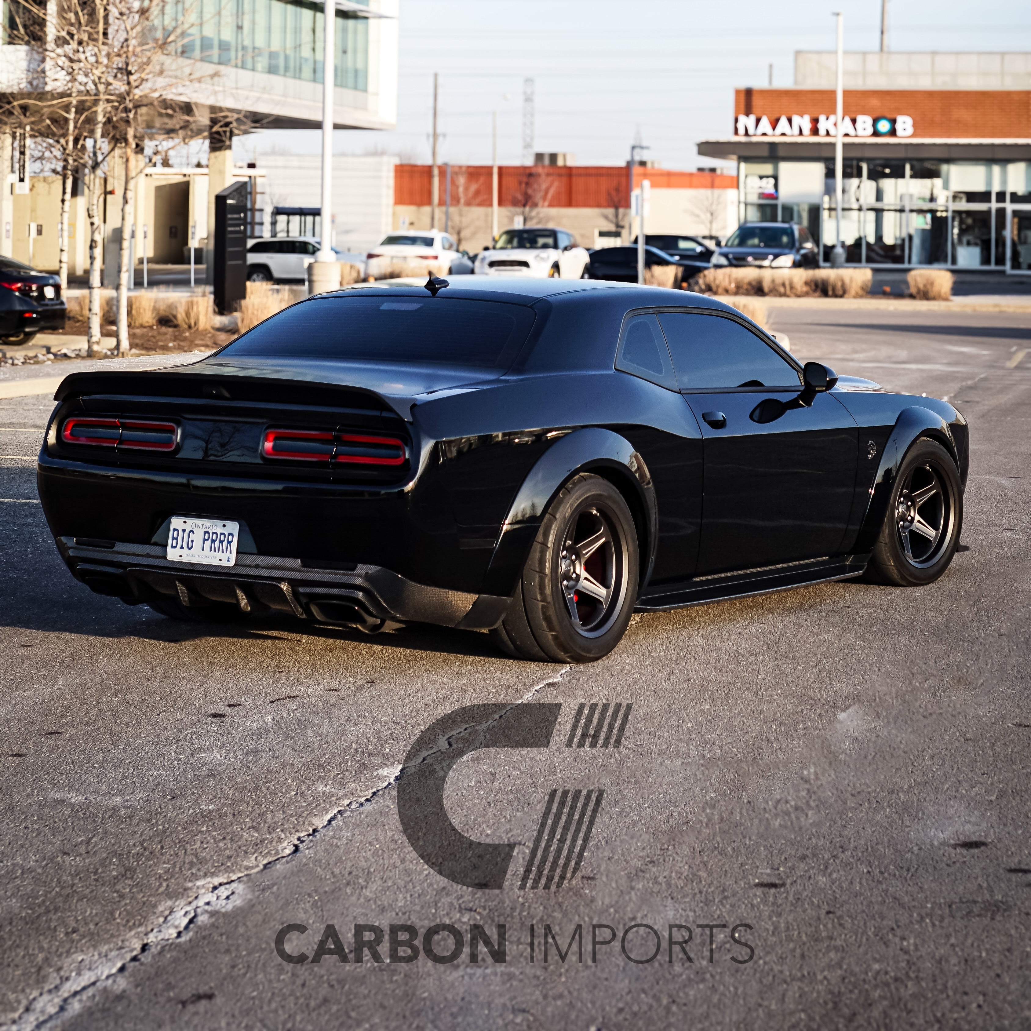 Dodge Challenger Hellcat Carbon Fiber Rear Diffuser