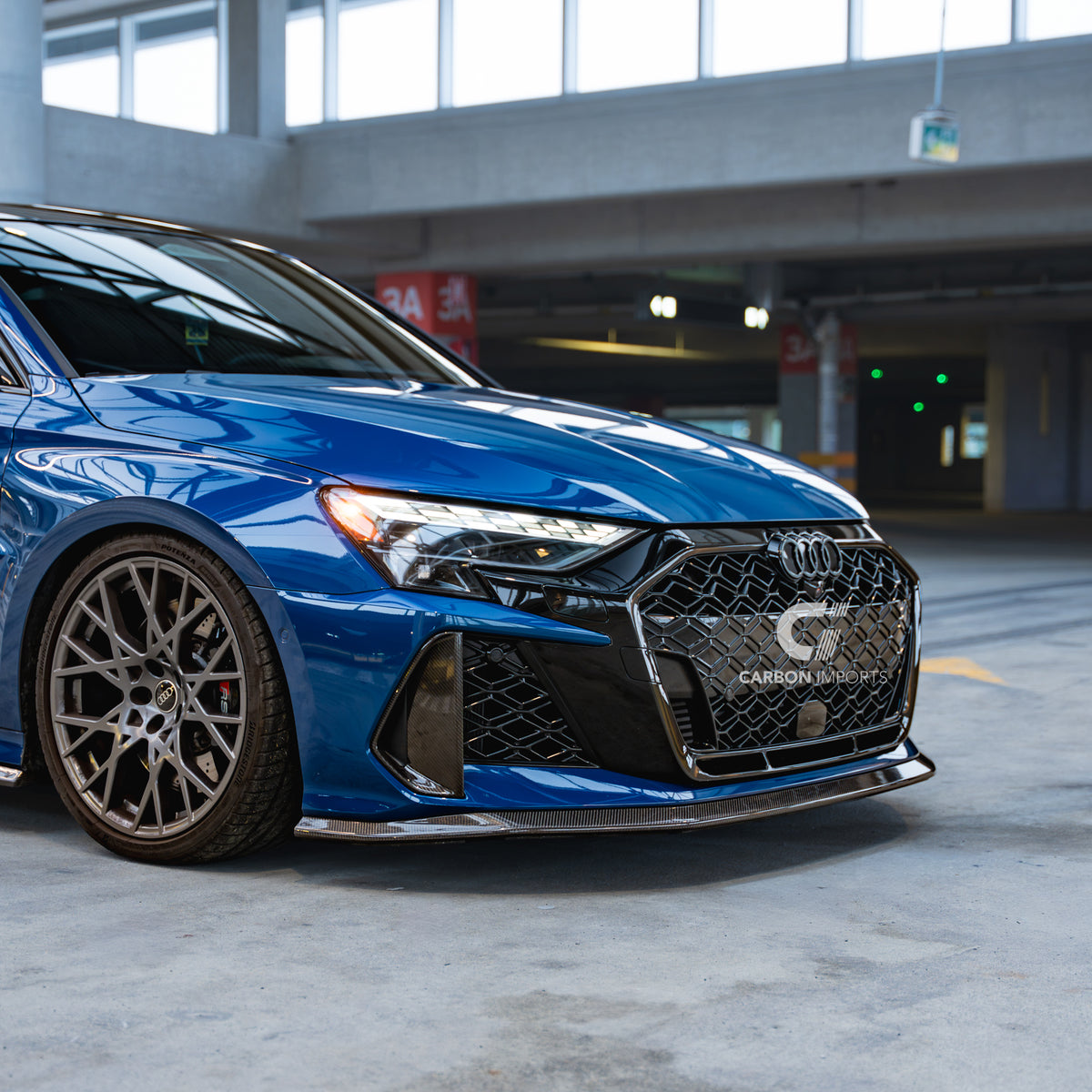 Audi RS3 8Y.5 Carbon Fiber Front Lip 2025-2026 V1