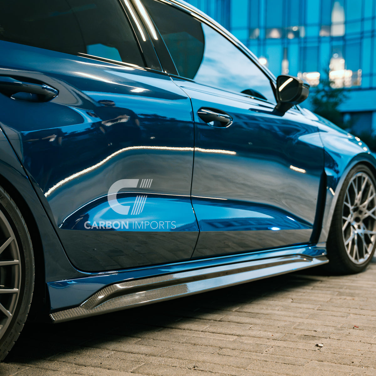 Audi RS3 8Y.5 Carbon Fiber Side Skirts 2025-2026