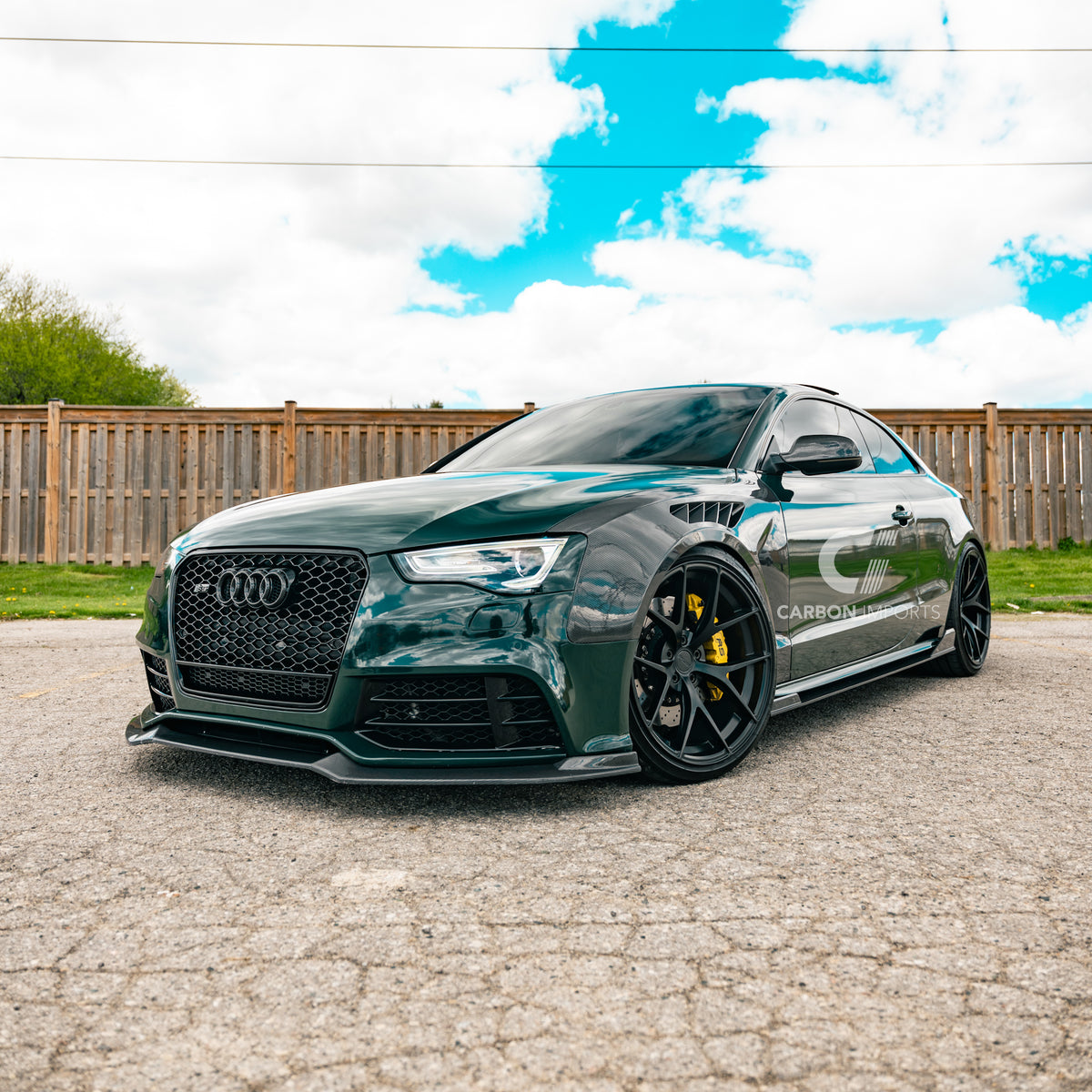 Audi S5/A5 B8/B8.5 Carbon Fiber Side Skirts 2007-2016