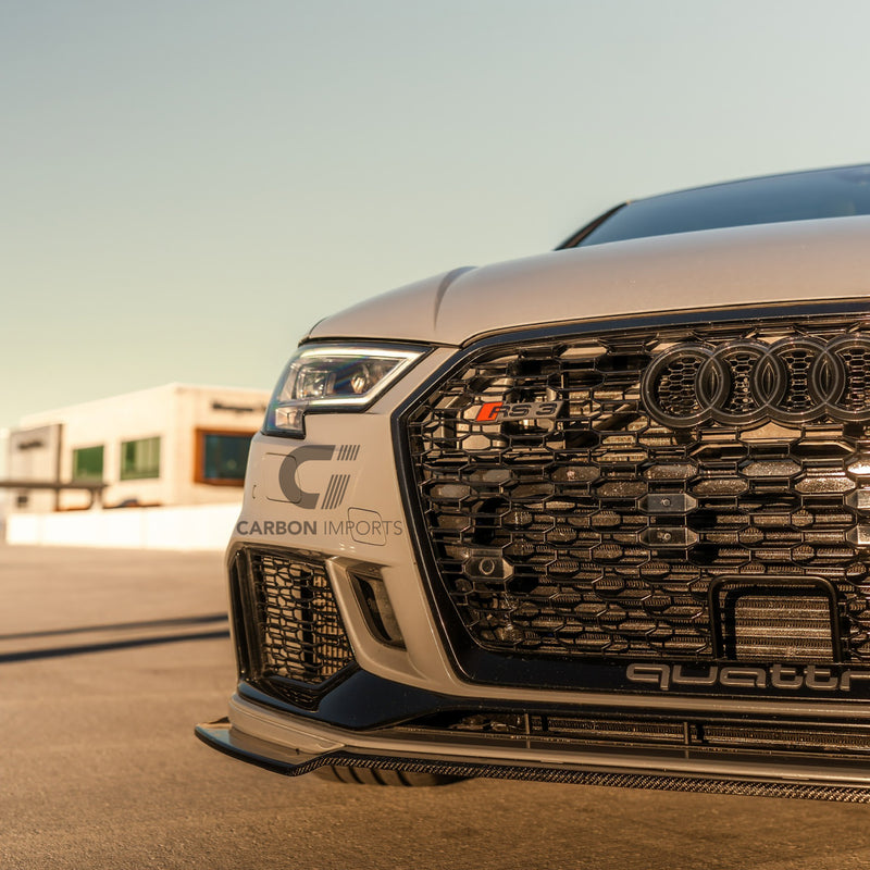 Audi RS3 8V Carbon Fiber Front Lip 2017-2020