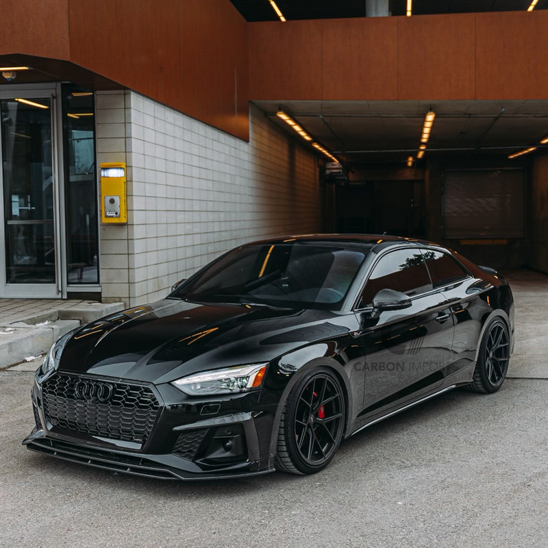 Audi S5/A5 S-Line B9.5 Carbon Fiber Fog Canards 2020-2025