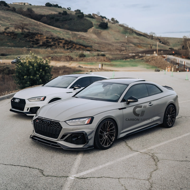 Audi RS5 B9.5 Carbon Fiber Front Lip 2020-2025