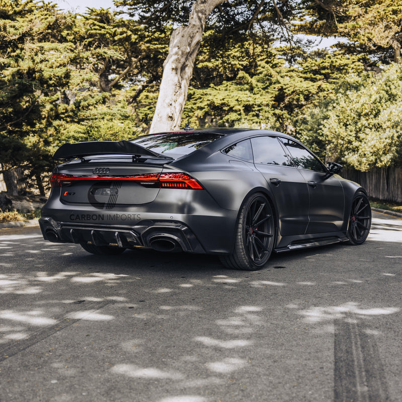 Audi RS6/RS7 C8 Carbon Fiber Rear Diffuser 2020-2025