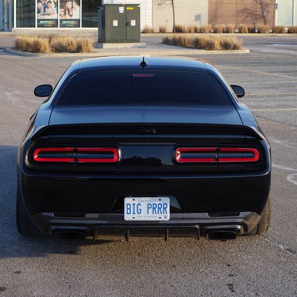 Dodge Challenger Hellcat Carbon Fiber Rear Diffuser