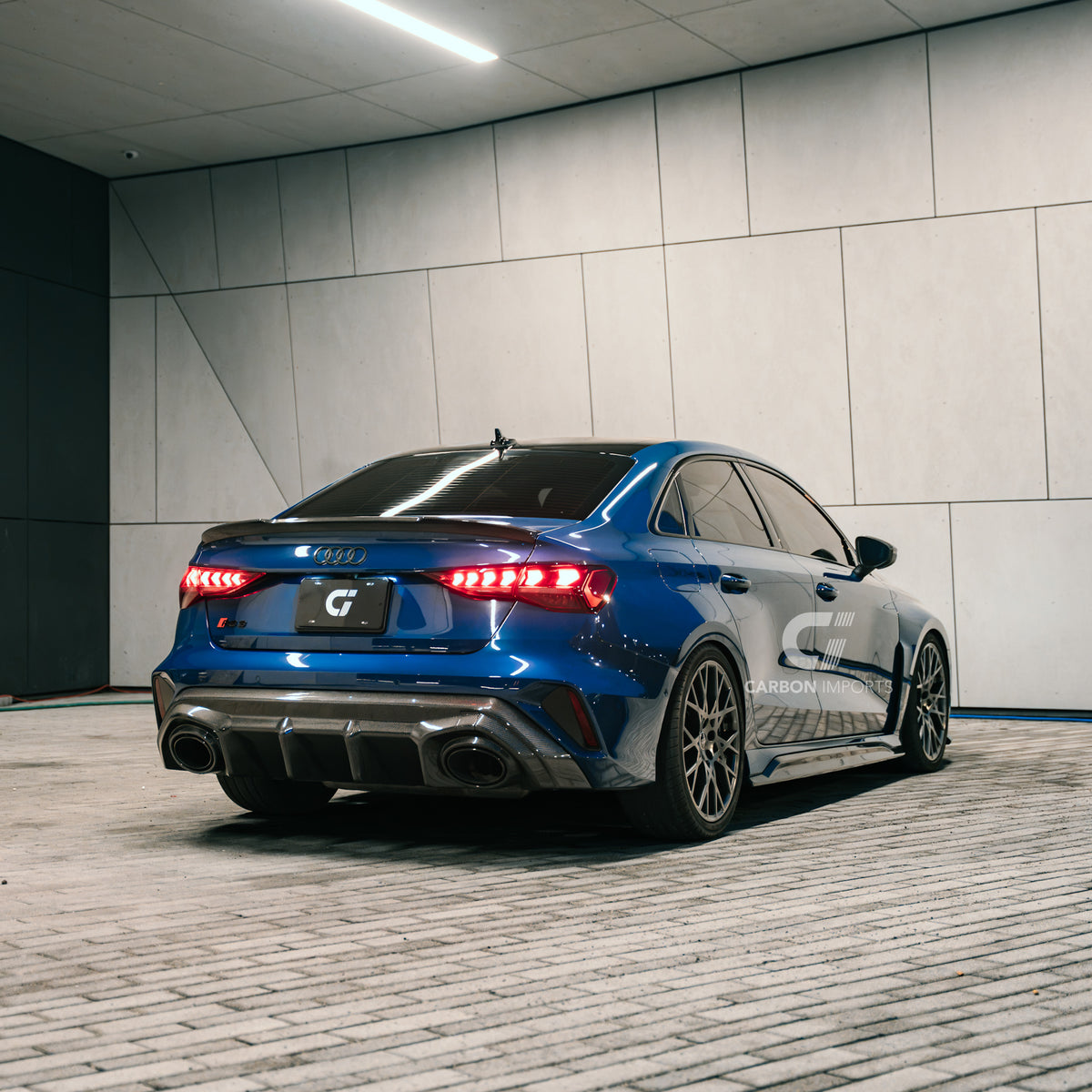 Audi RS3 8Y.5 Carbon Fiber Side Skirts 2025-2026