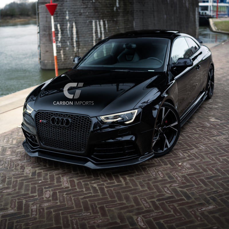 Audi RS5 B8.5 Carbon Fiber Front Lip 2013-2016