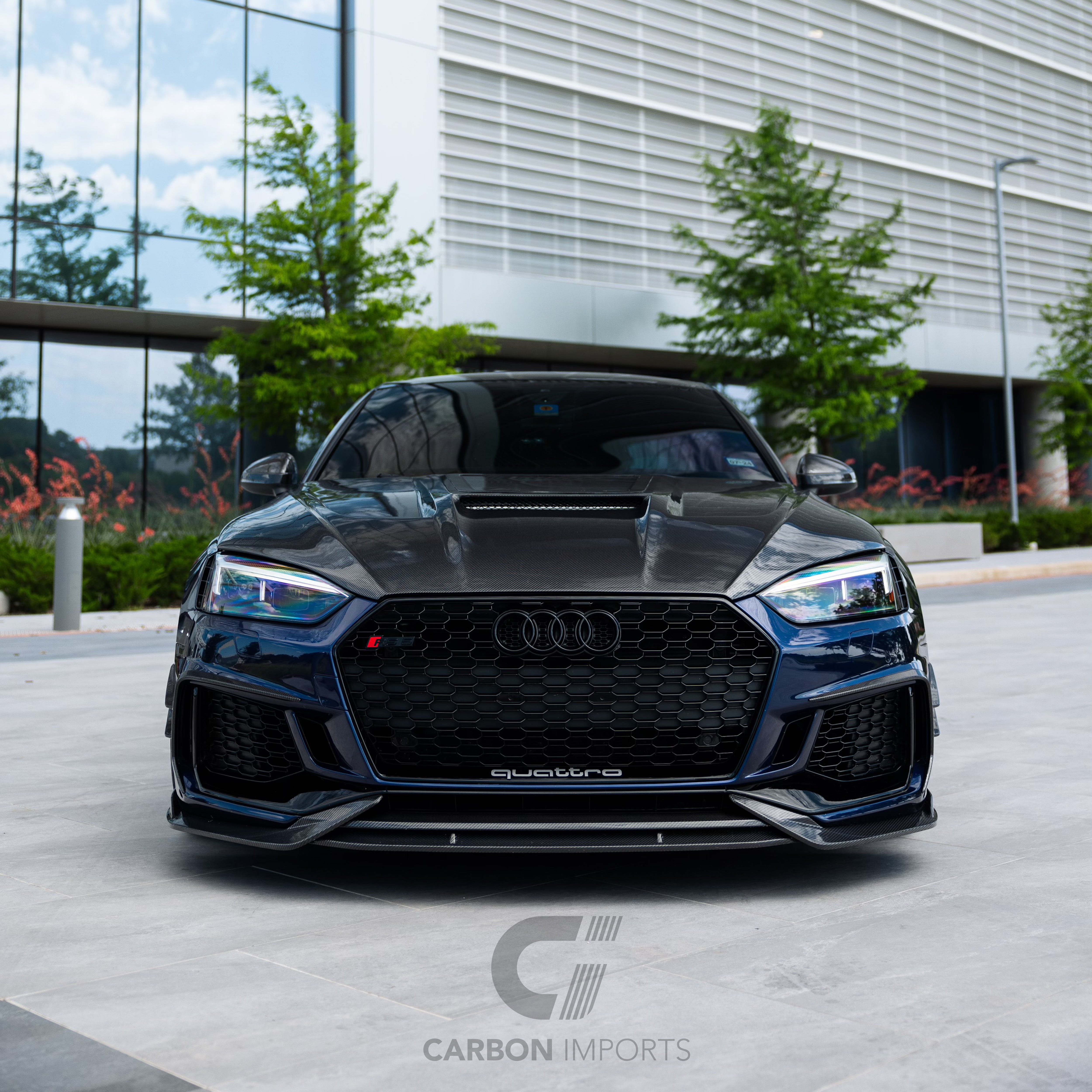 Audi RS5 B9 Carbon Fiber Front Lip 2017-2019