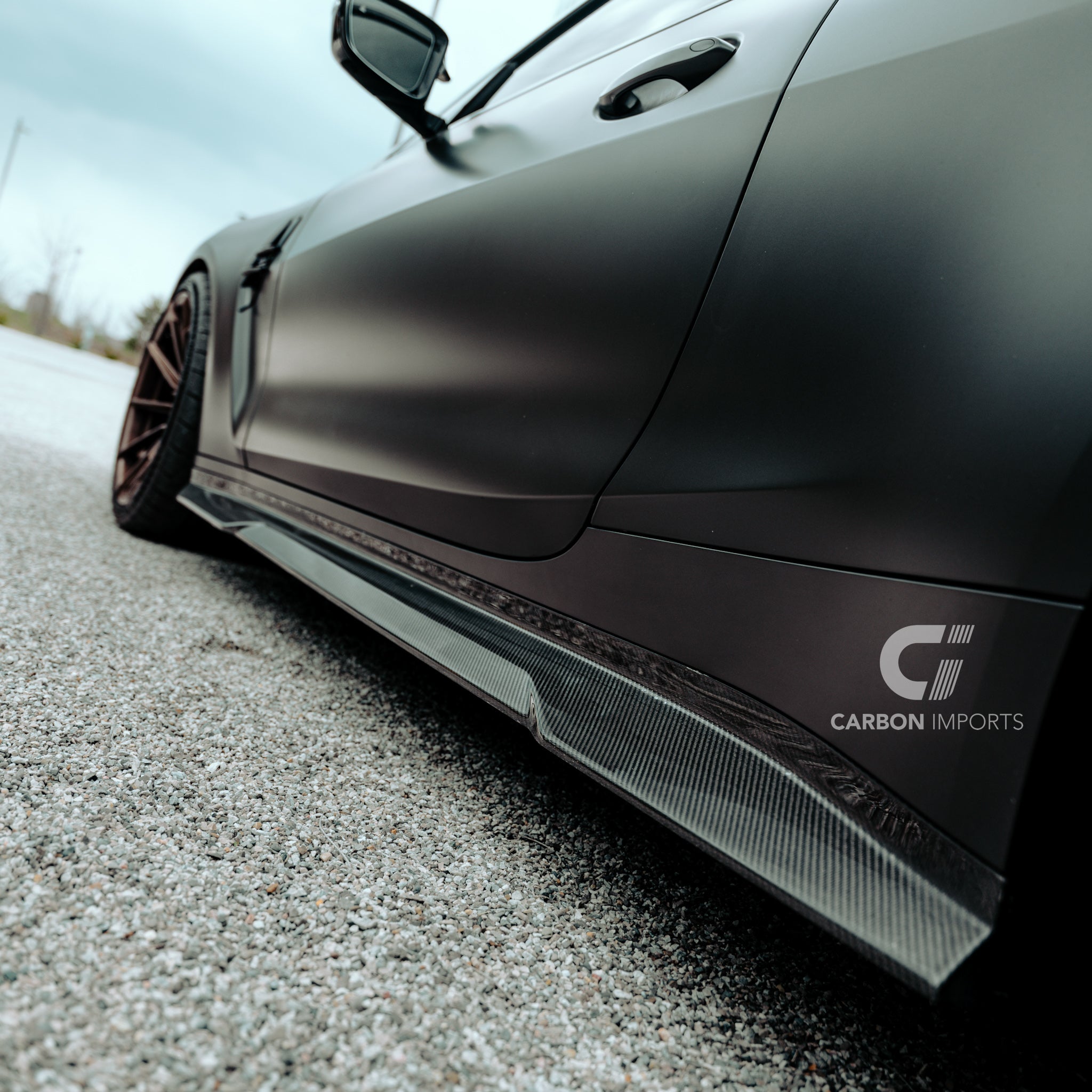 BMW M4 G82/G83 Carbon Fiber Side Skirts 2020-2026