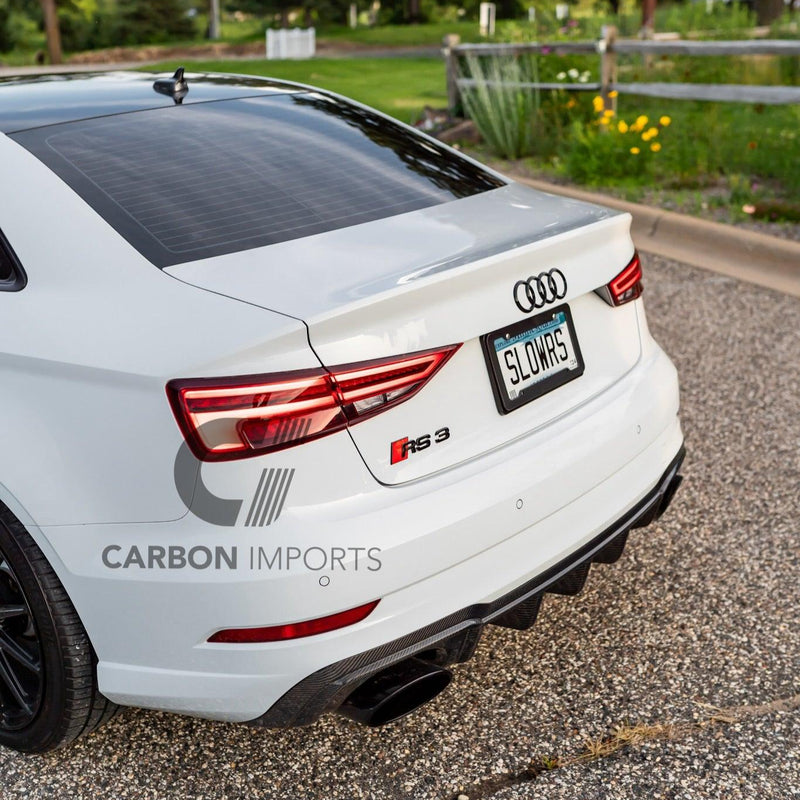 Audi RS3 8V Carbon Fiber Rear Diffuser 2017-2020