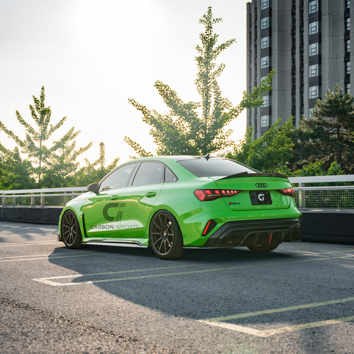 Audi RS3 8Y.5 Carbon Fiber Side Skirts 2025-2026