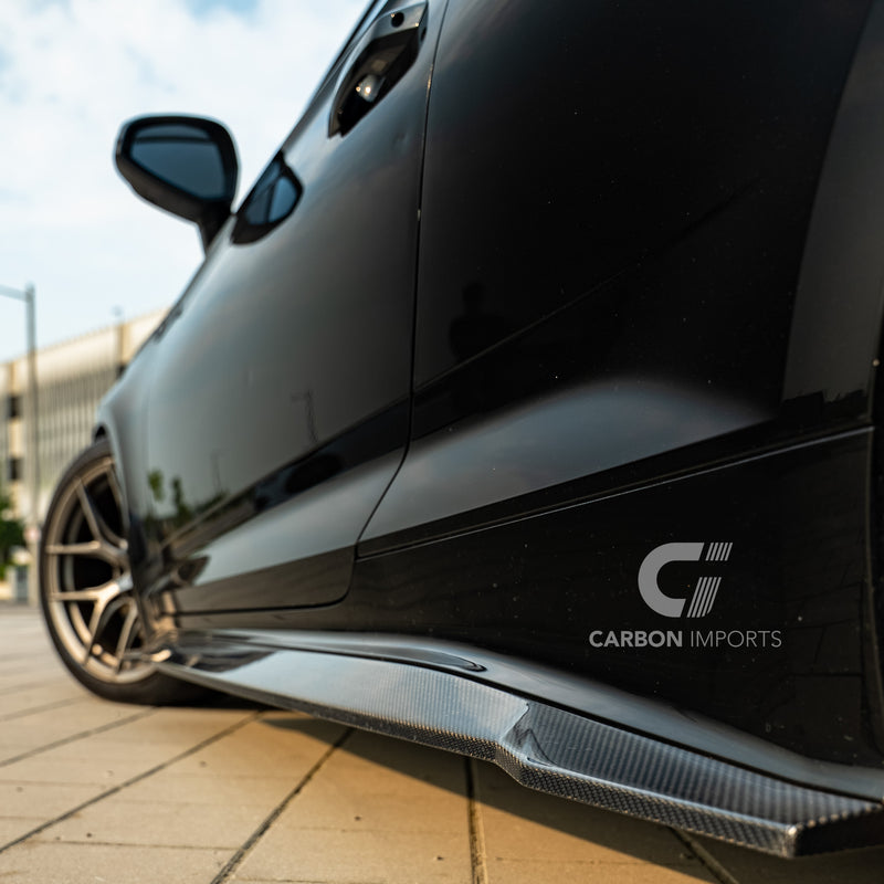 Audi S5/A5 S-Line B9.5 Carbon Fiber Side Skirts 2020-2025