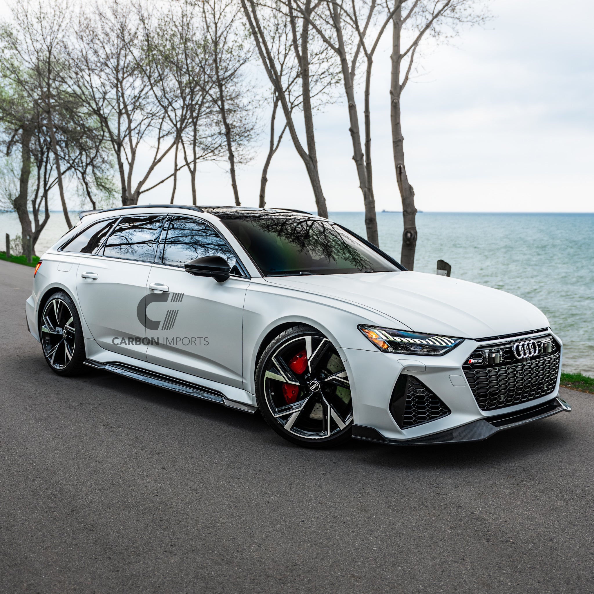 Audi RS6/RS7 C8 Carbon Fiber Front Lip 2020-2026
