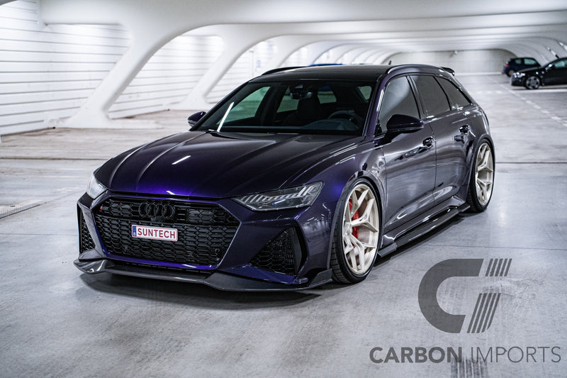 Audi RS6 C8 Carbon Side Skirts 2020-2024