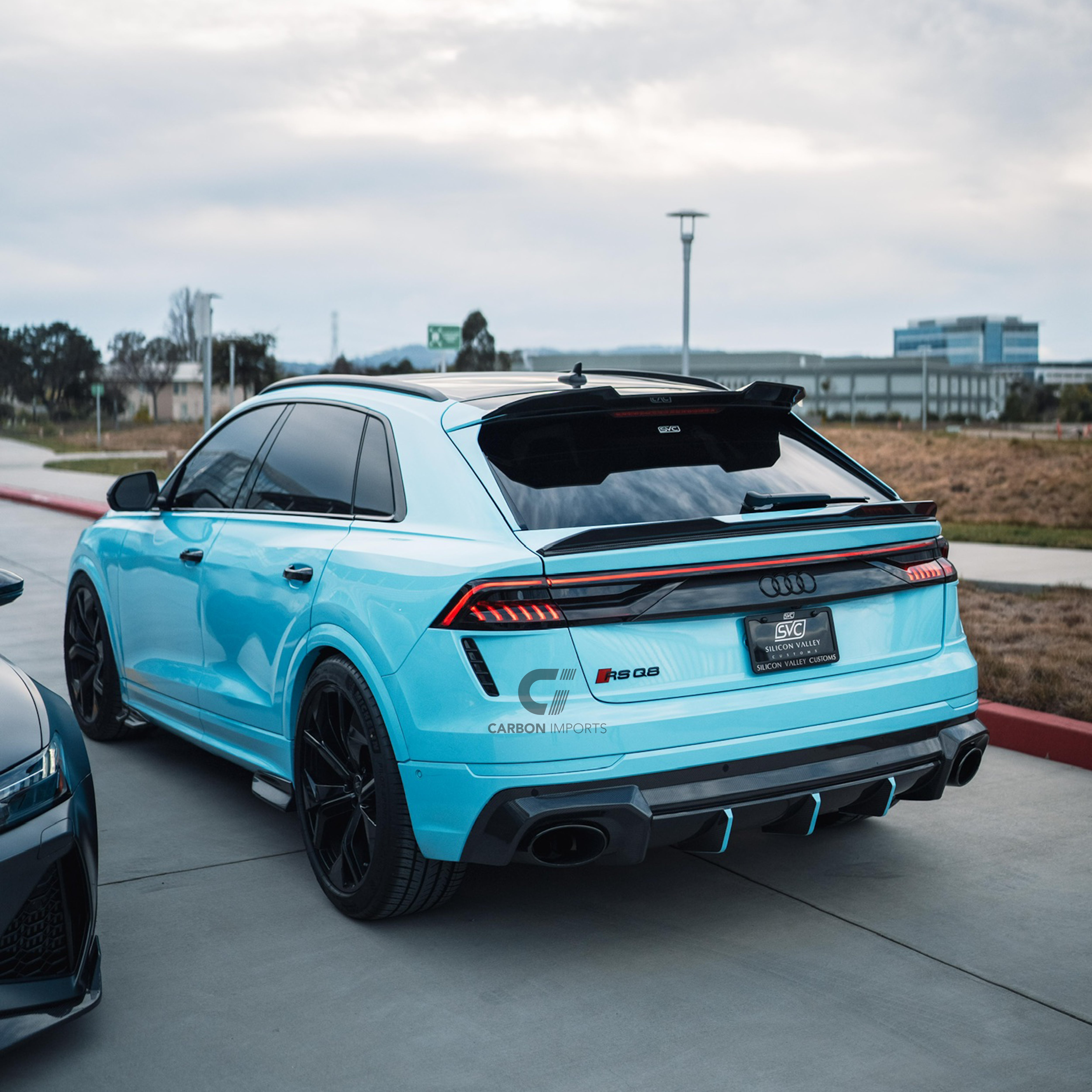Audi RSQ8 Carbon Fiber Roof Spoiler 2020-2024