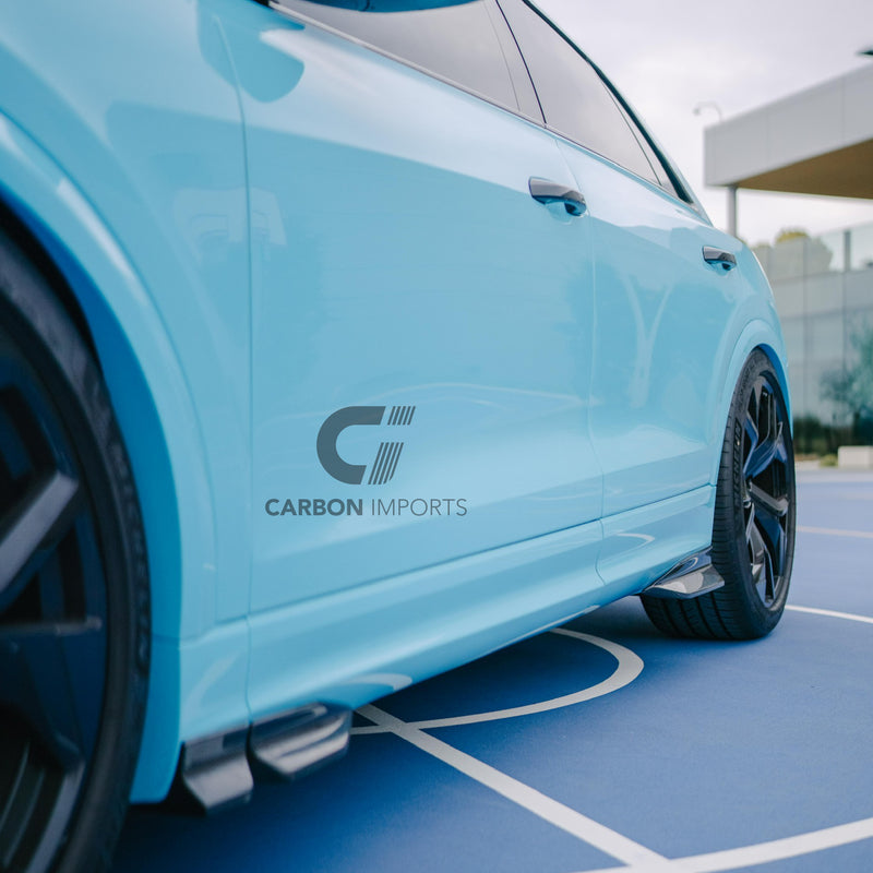 Audi RSQ8 Carbon Fiber Side Skirts 2020-2024