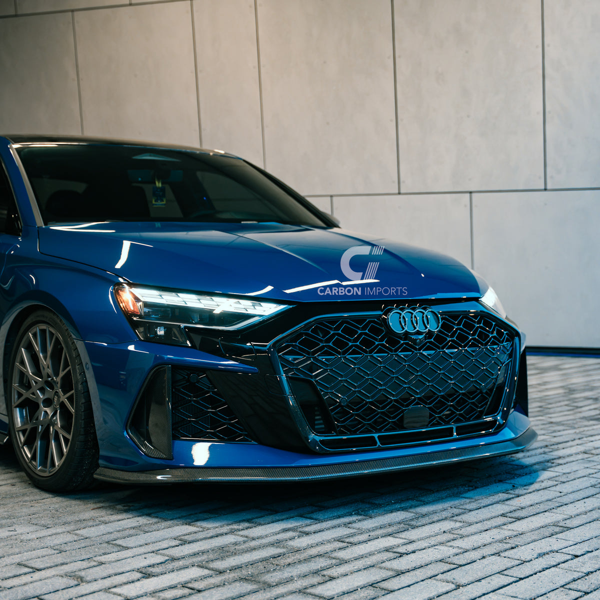 Audi RS3 8Y.5 Carbon Fiber Front Lip 2025-2026 V1