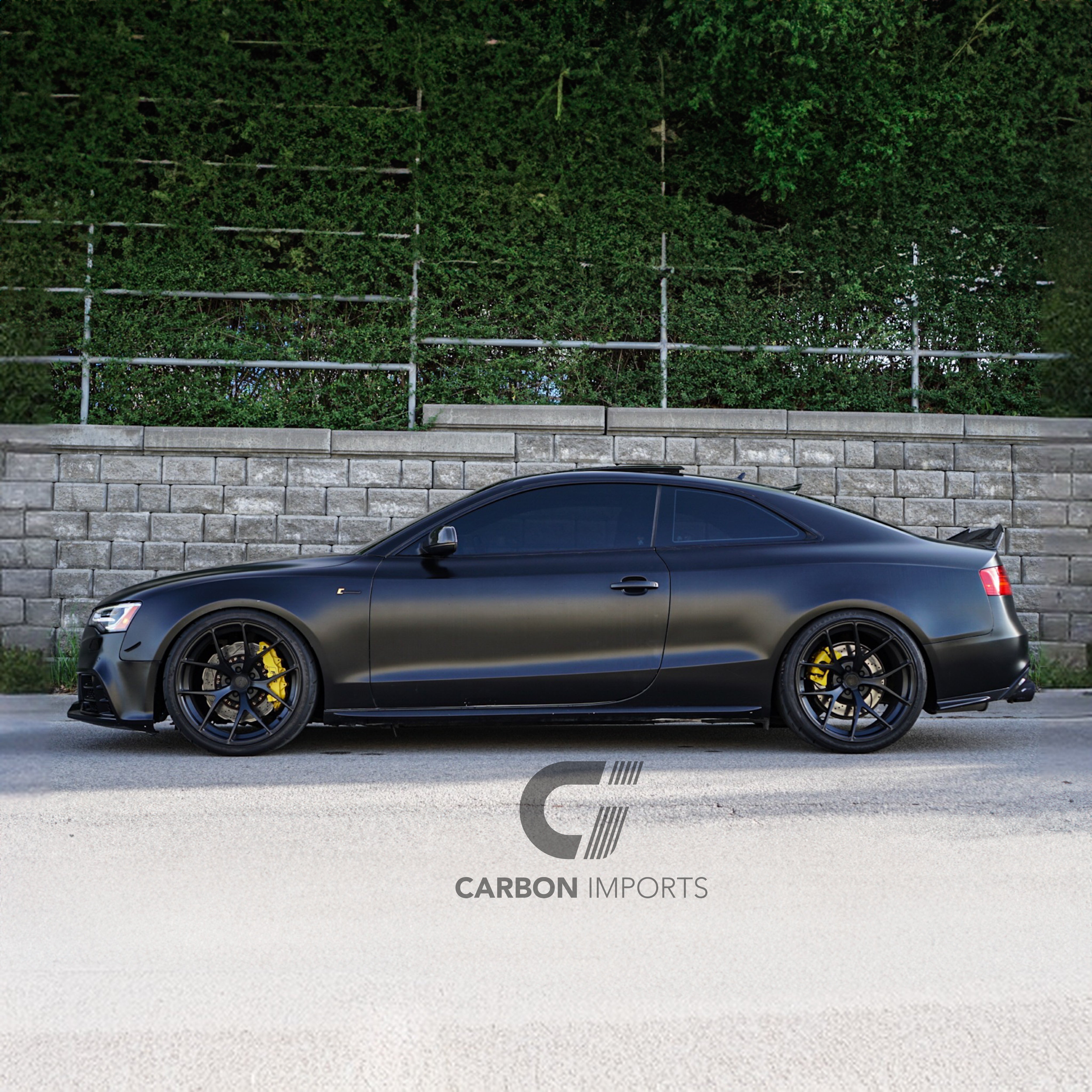 Audi S5 B8/B8.5 Carbon Fiber Trunk Lip 2007-2016 V4.5