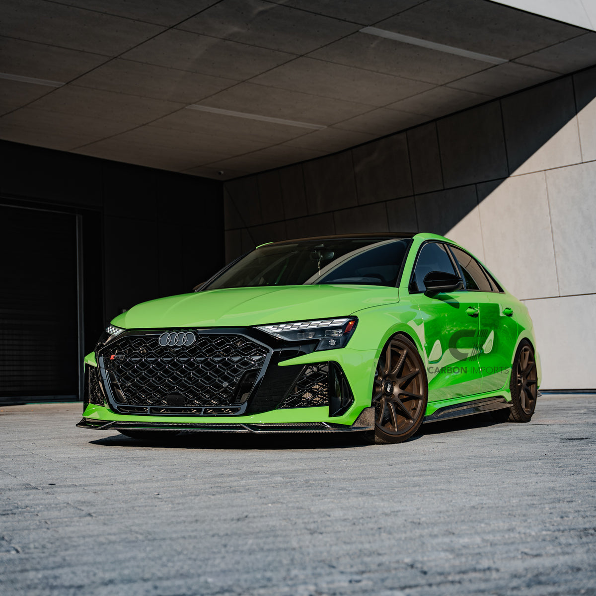 Audi RS3 8Y.5 Carbon Fiber Side Skirts 2025-2026