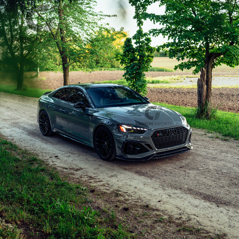 Audi RS5 B9.5 Carbon Fiber Front Lip 2020-2025