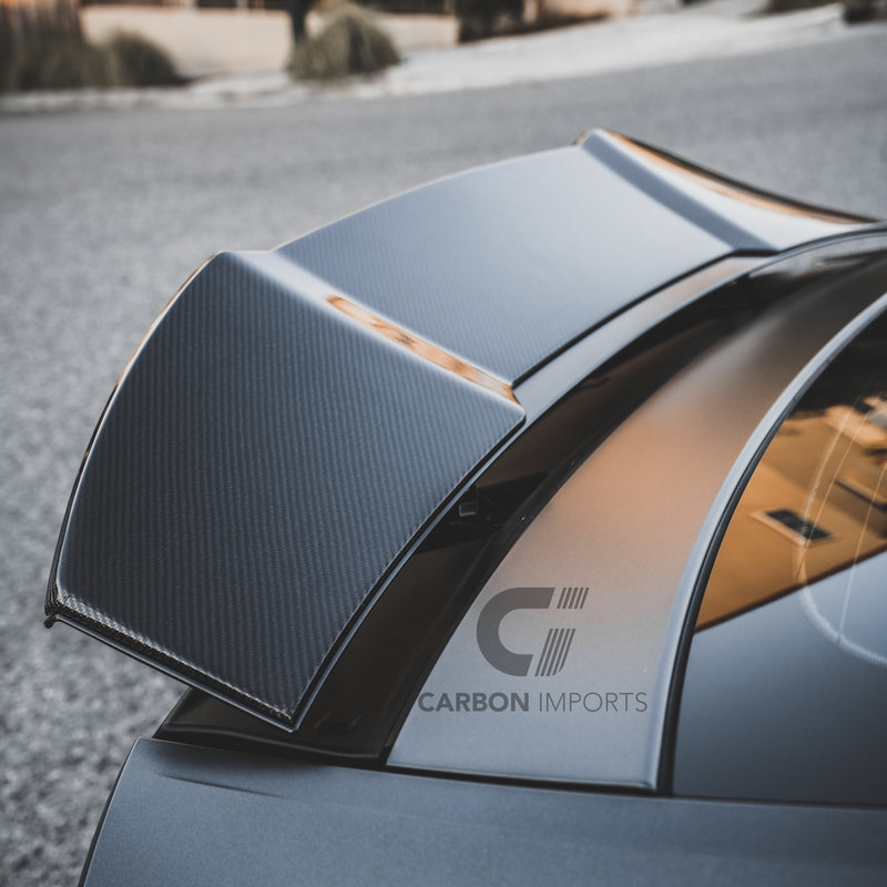 Audi RS7 C8 Carbon Fiber Trunk Lip 2020-2025 V2
