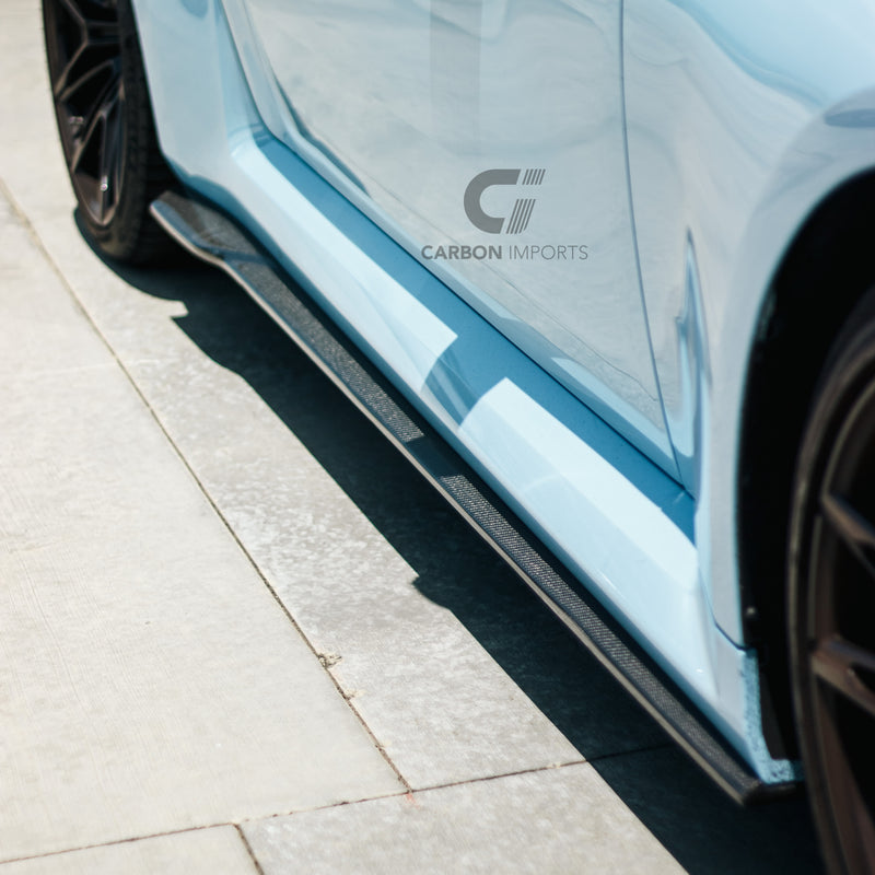 BMW M2 G87 Carbon Fiber Side Skirts 2023-2025