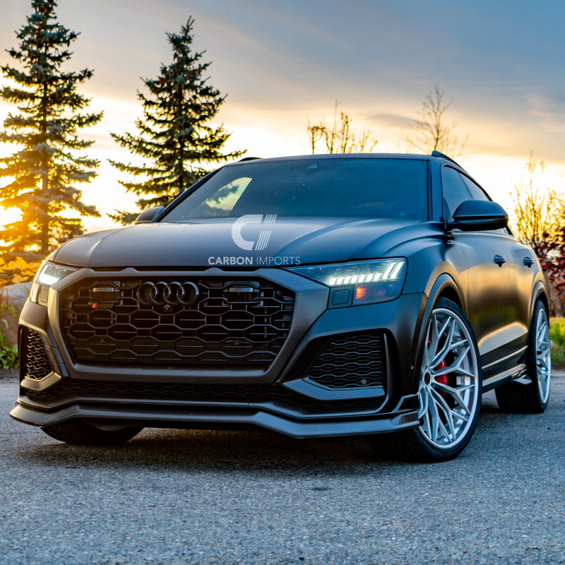 Audi RSQ8 Carbon Fiber Side Skirts 2020-2024