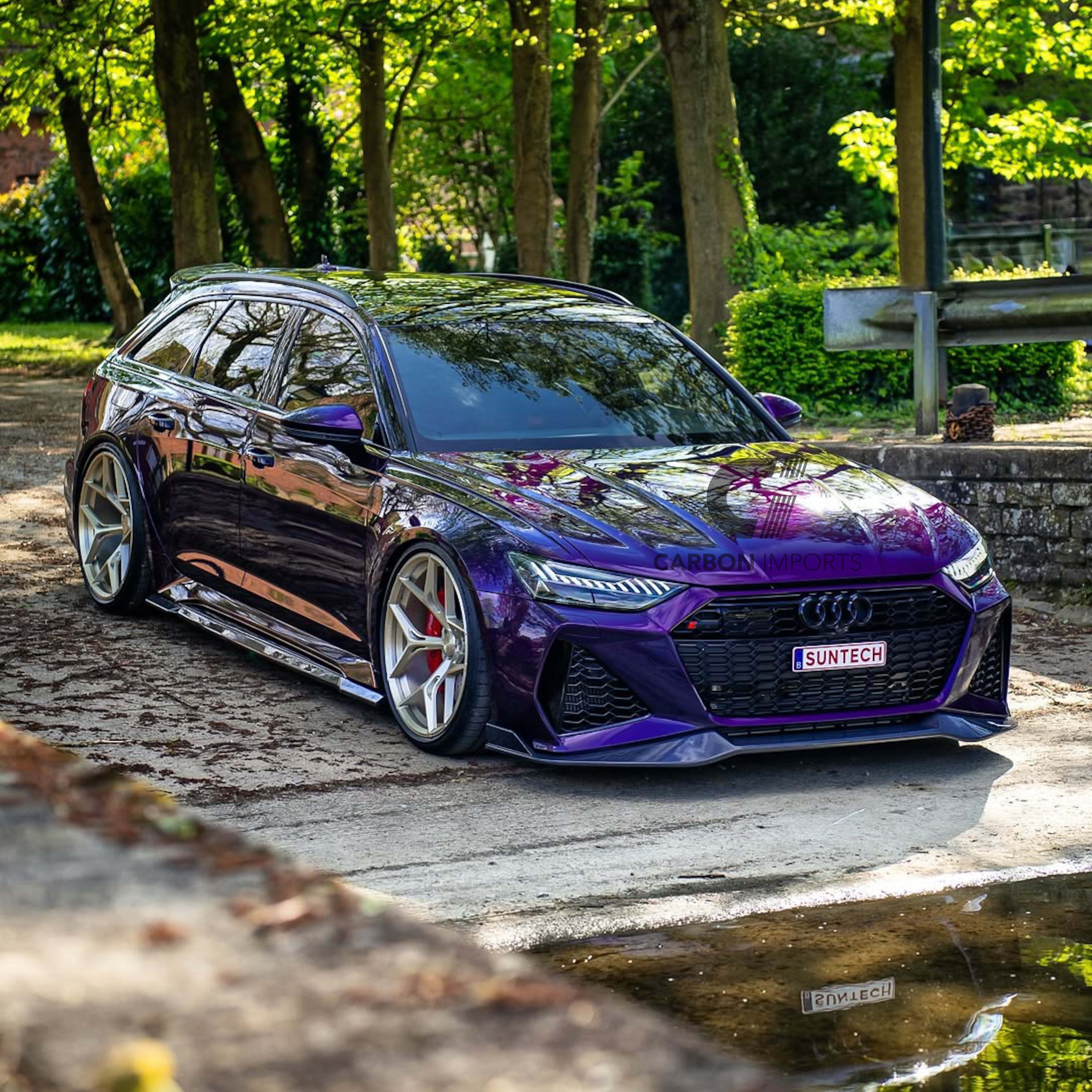 Audi RS6/RS7 C8 Carbon Fiber Front Lip 2020-2026