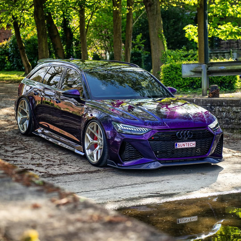 Audi RS6/RS7 C8 Carbon Fiber Front Lip 2020-2025