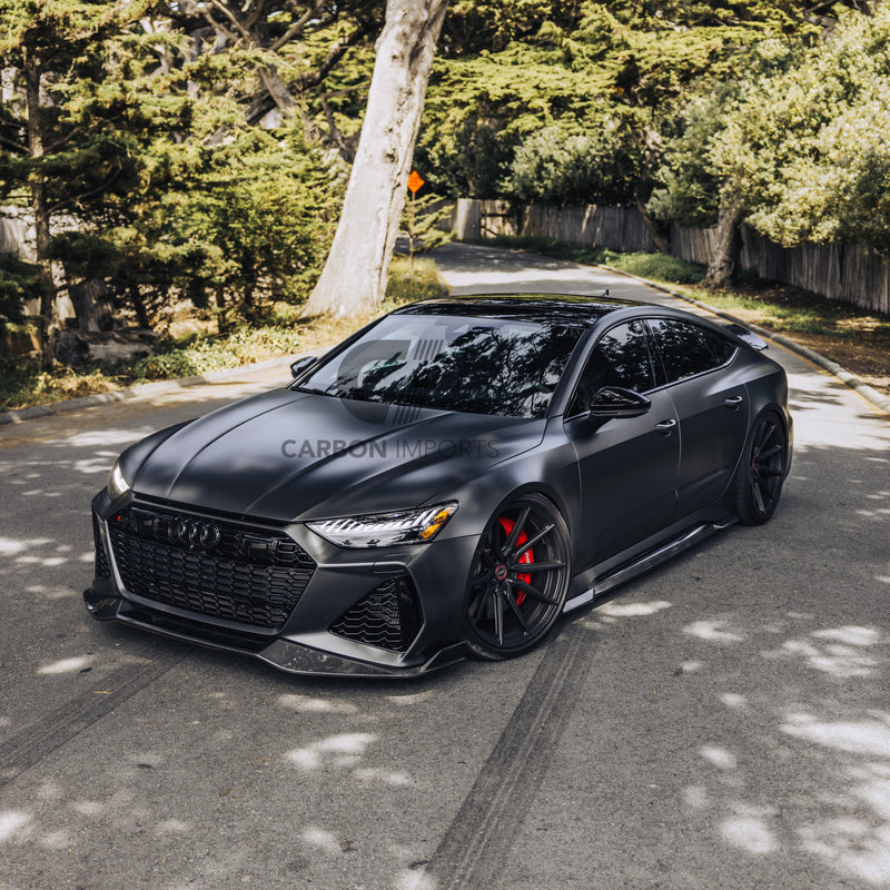 Audi RS6/RS7 C8 Carbon Fiber Front Lip 2020-2025