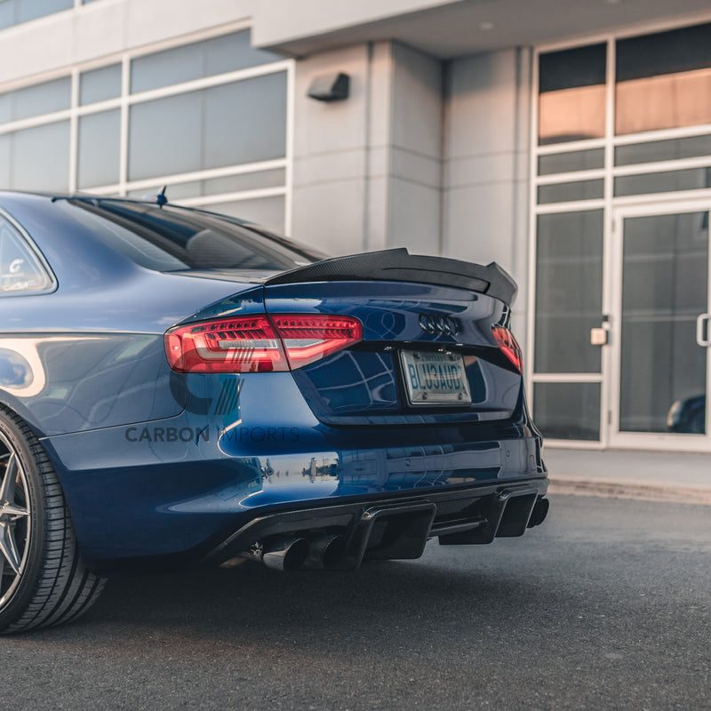 Audi S4/A4 S-Line B8.5 Carbon Fiber Rear Diffuser 2013-2016