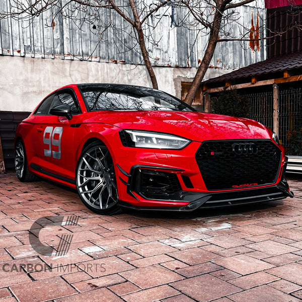 Audi RS5 B9 Carbon Fiber Front Lip 2017-2019