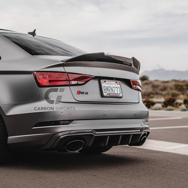 Audi RS3 8V Carbon Fiber Rear Diffuser 2017-2020