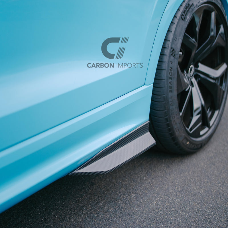 Audi RSQ8 Carbon Fiber Side Skirts 2020-2024