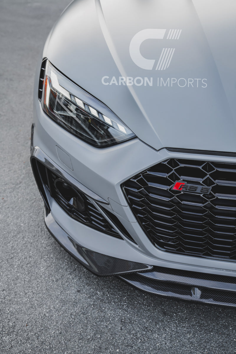 Audi RS5 2020-2024 B9.5 Carbon Fiber Front Lip