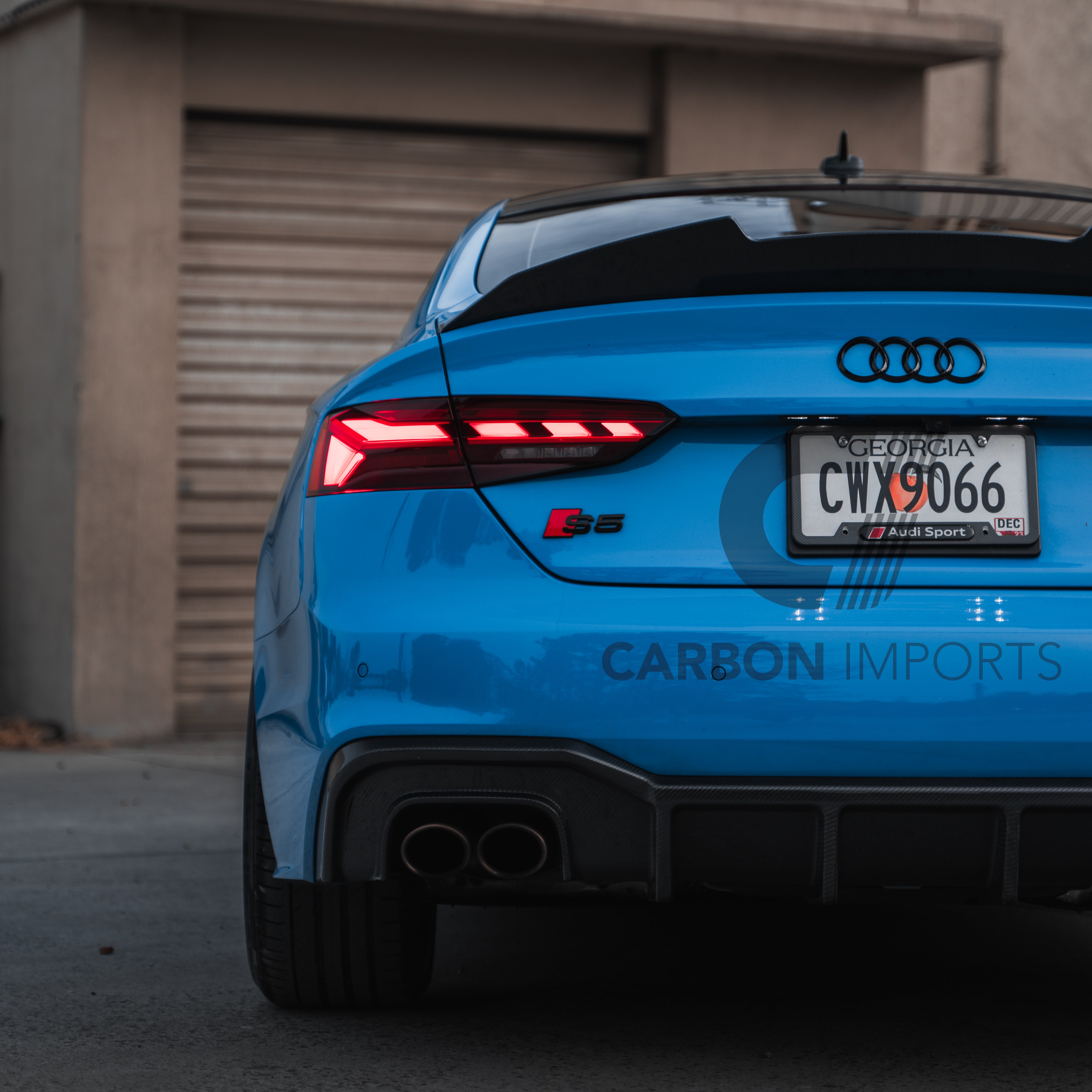Audi A5/S5/RS5 B9/B9.5 Carbon Fiber Trunk Lip 2017-2025 V4.5