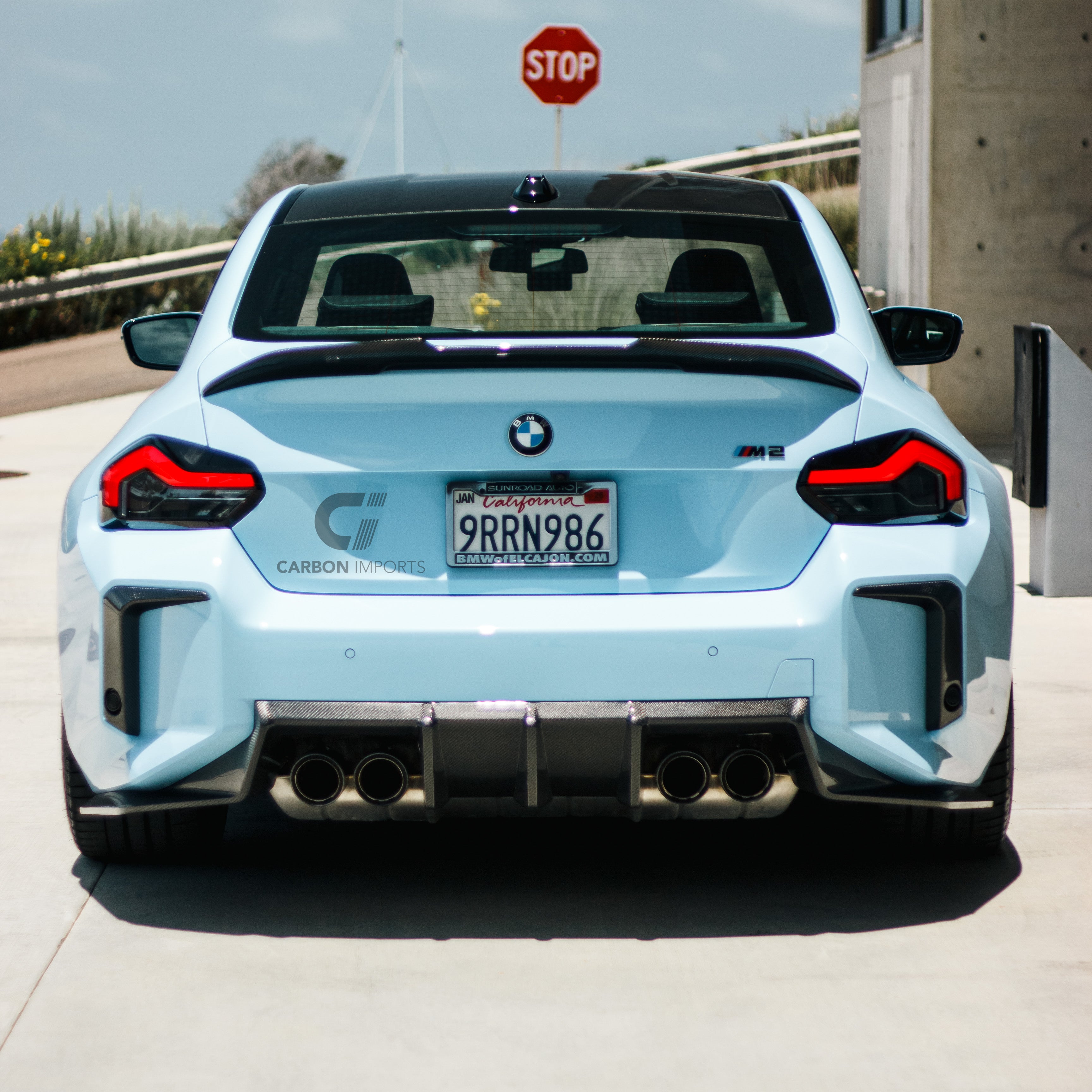 BMW M2 G87 Carbon Fiber Rear Diffuser 2023-2026