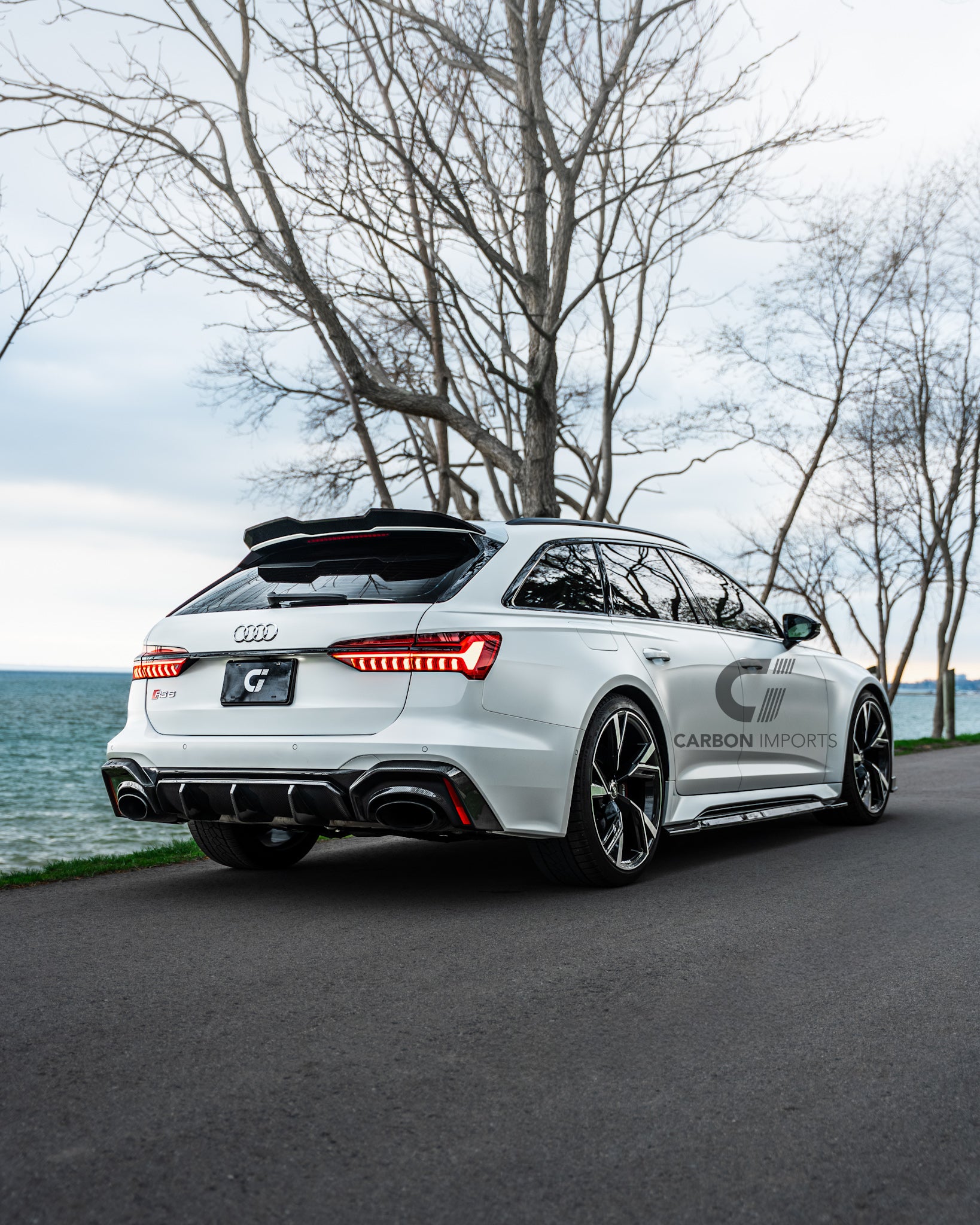 Audi RS6/RS7 C8 Carbon Fiber Rear Diffuser 2020-2026