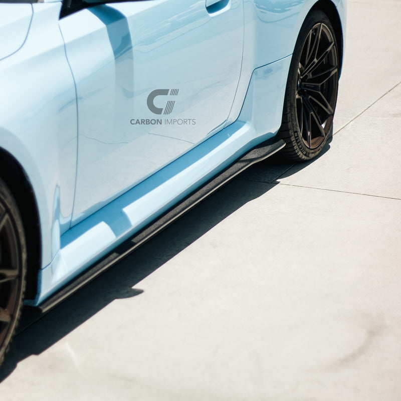BMW M2 G87 Carbon Fiber Side Skirts 2023-2025