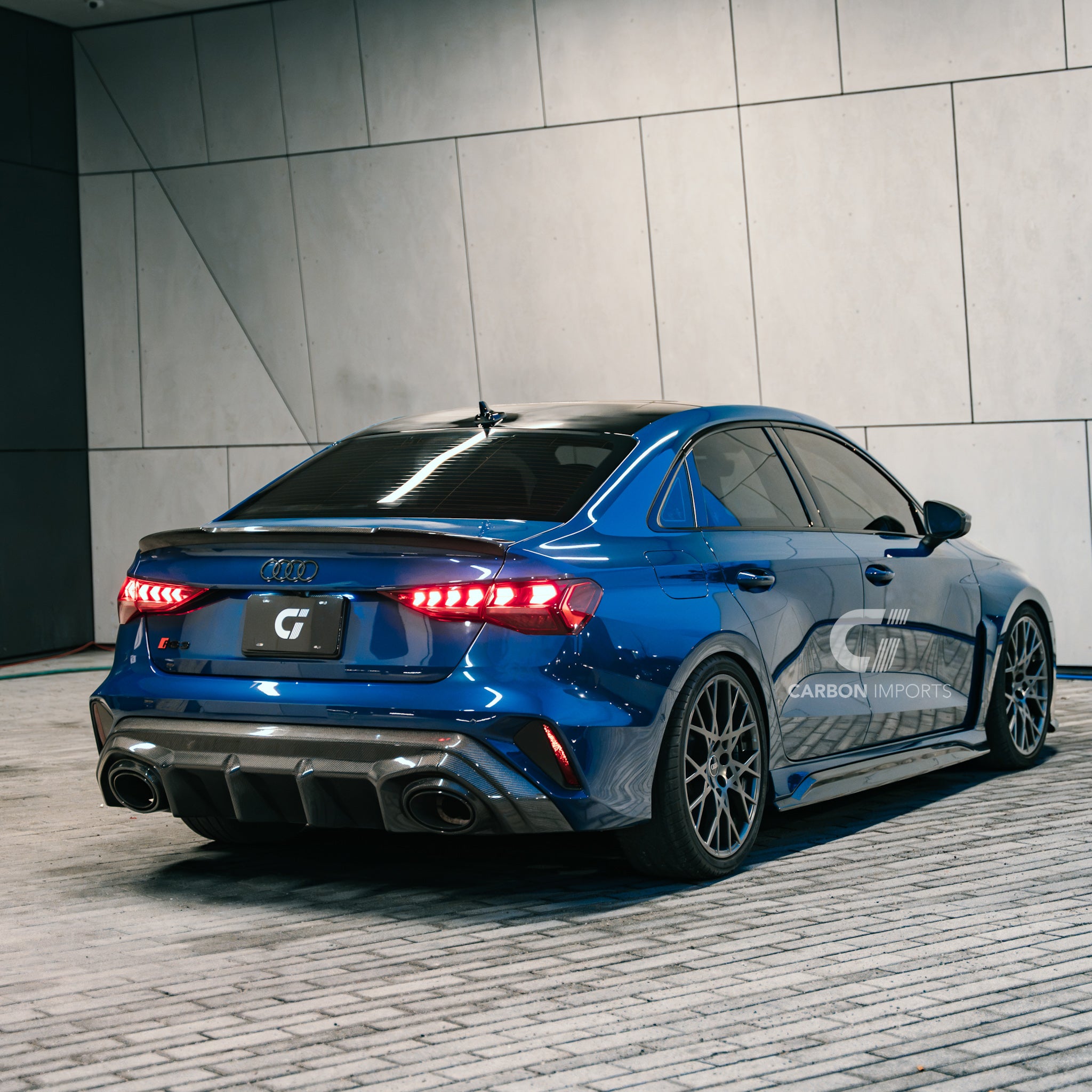 Audi RS3 8Y.5 Carbon Fiber Side Skirts 2025-2026