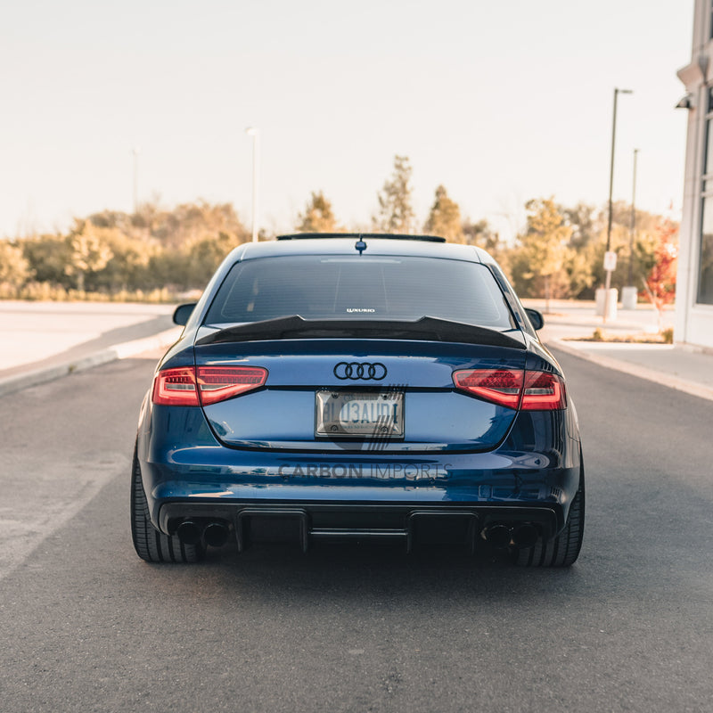 Audi S4/A4 S-Line B8.5 Carbon Fiber Rear Diffuser 2013-2016