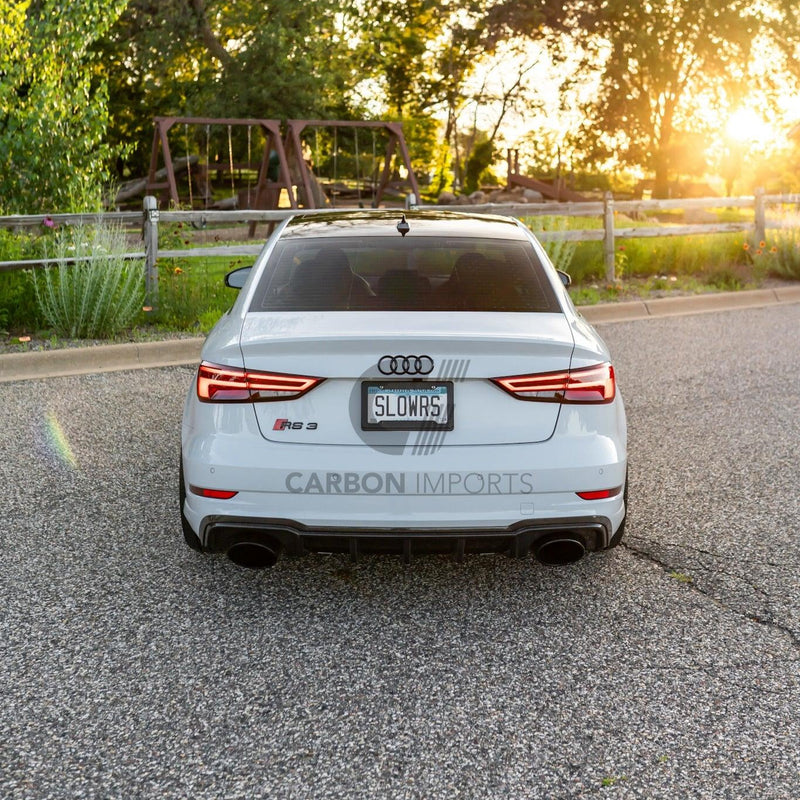 Audi RS3 8V Carbon Fiber Rear Diffuser 2017-2020