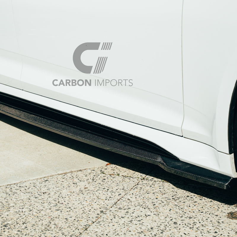 Audi RS5 B9.5 Carbon Fiber Side Skirts 2020-2025