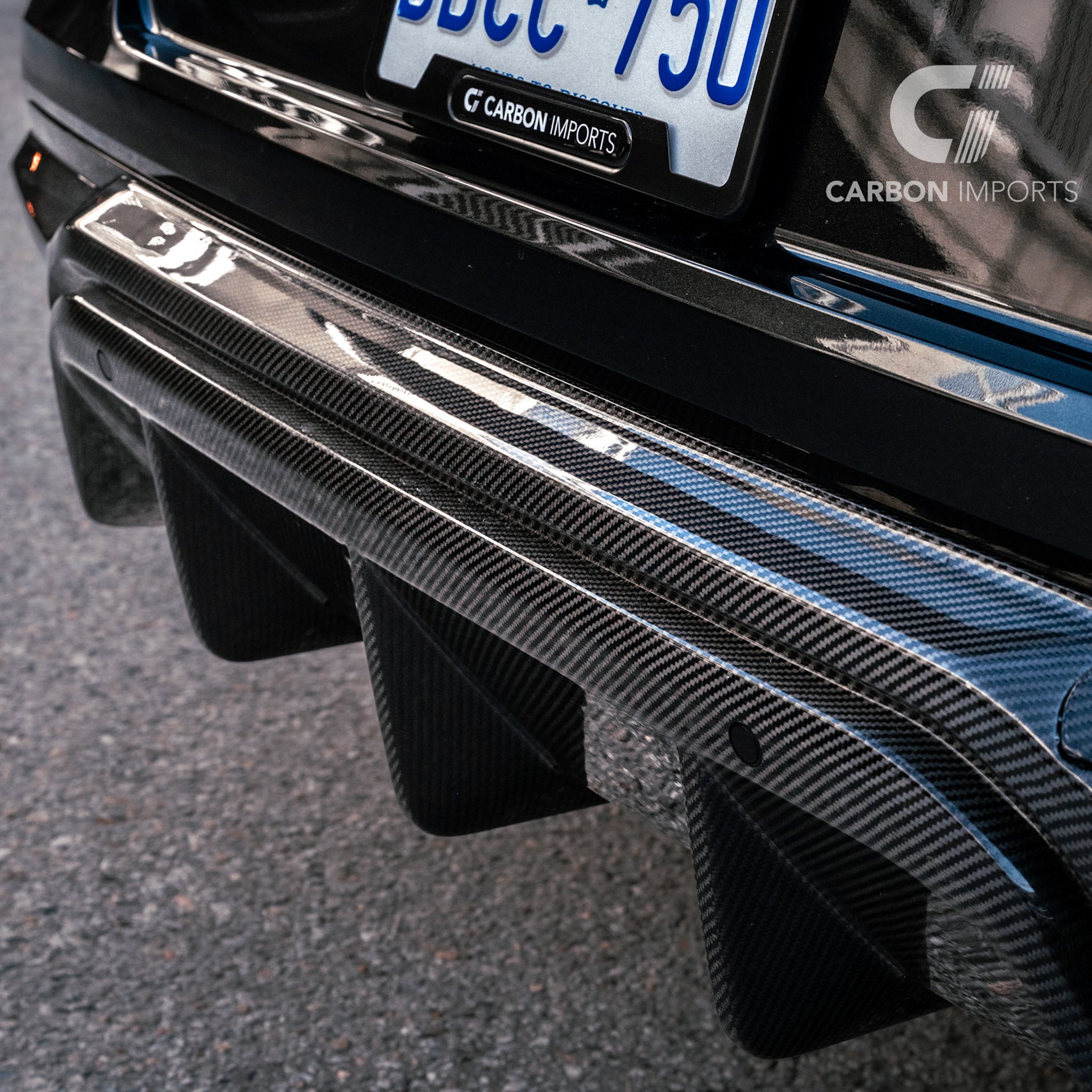 BMW X6M G06 Carbon Fiber Rear Diffuser 2024-2026