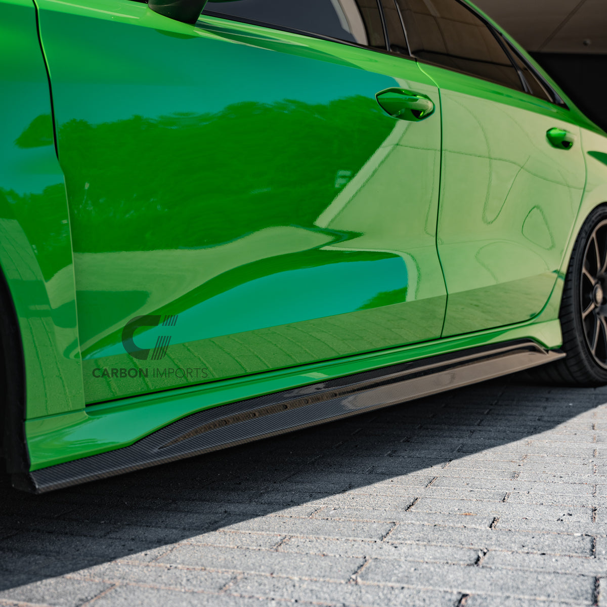 Audi RS3 8Y.5 Carbon Fiber Side Skirts 2025-2026