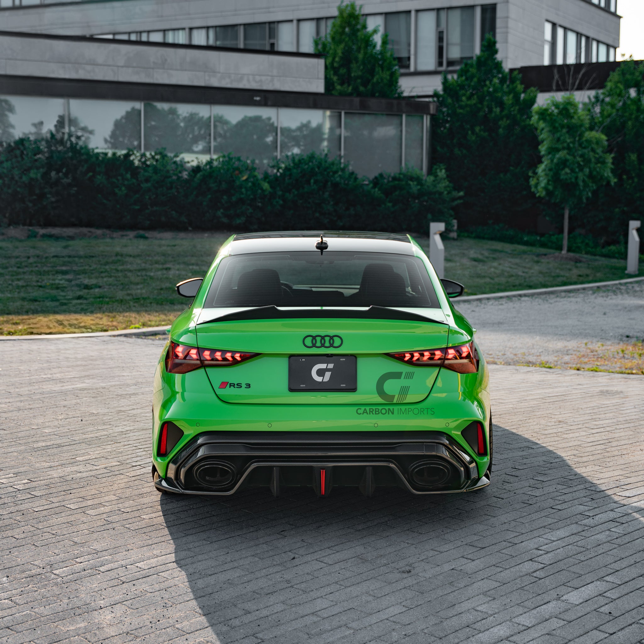 Audi RS3 8Y.5 Carbon Fiber Rear Diffuser 2025-2026 V2