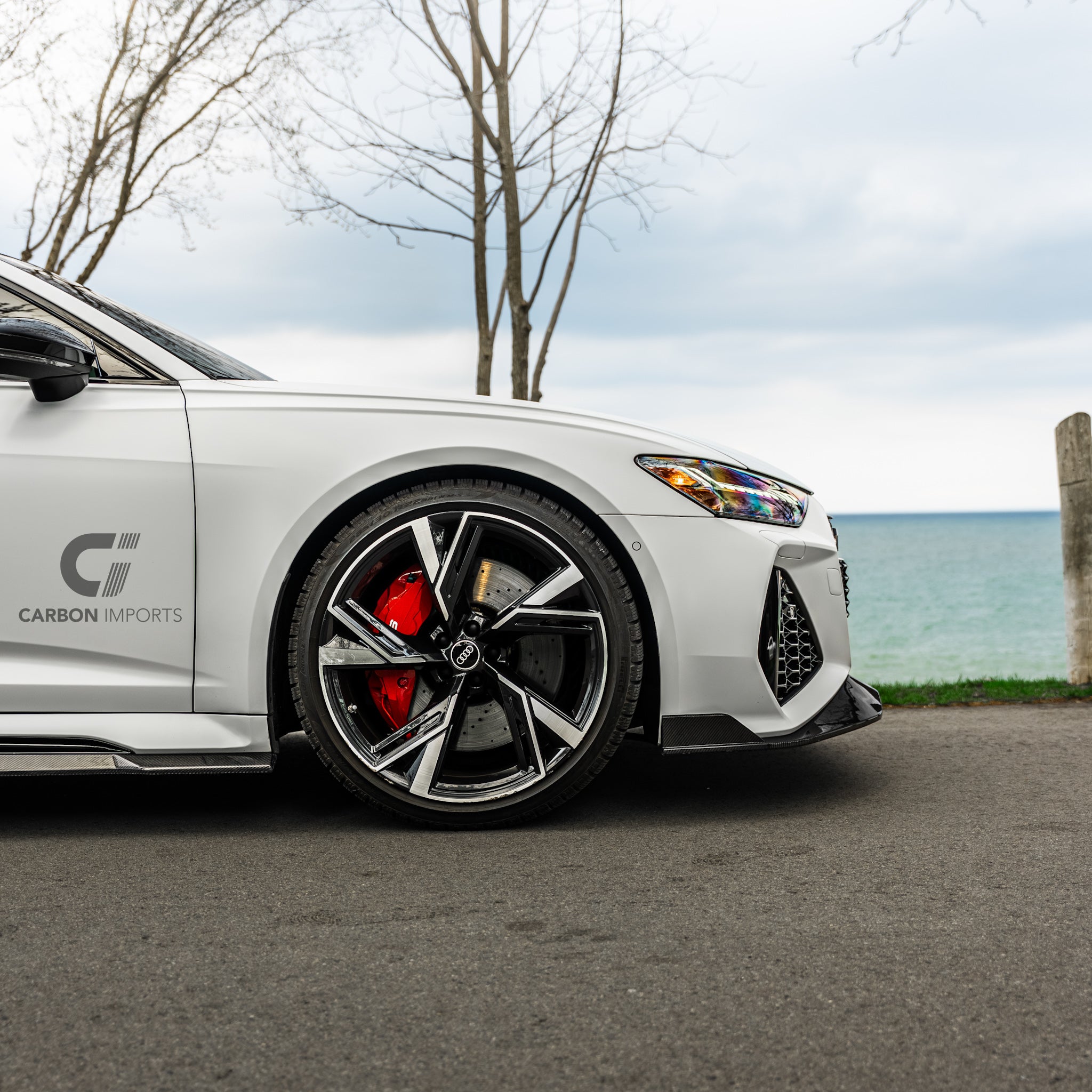 Audi RS6/RS7 C8 Carbon Fiber Front Lip 2020-2026