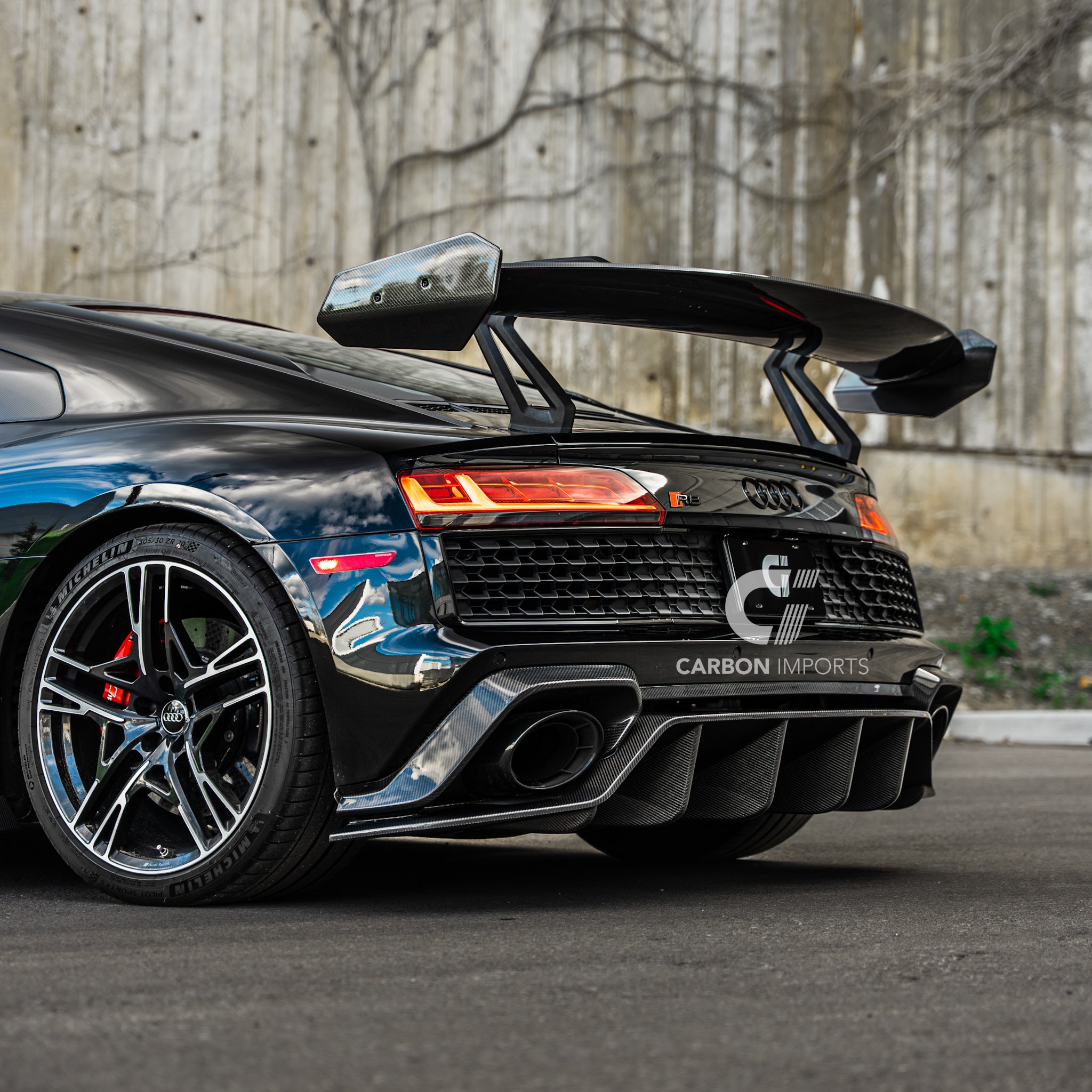 Audi R8 Gen 2.5 Carbon Fiber Rear Spoiler 2020-2023