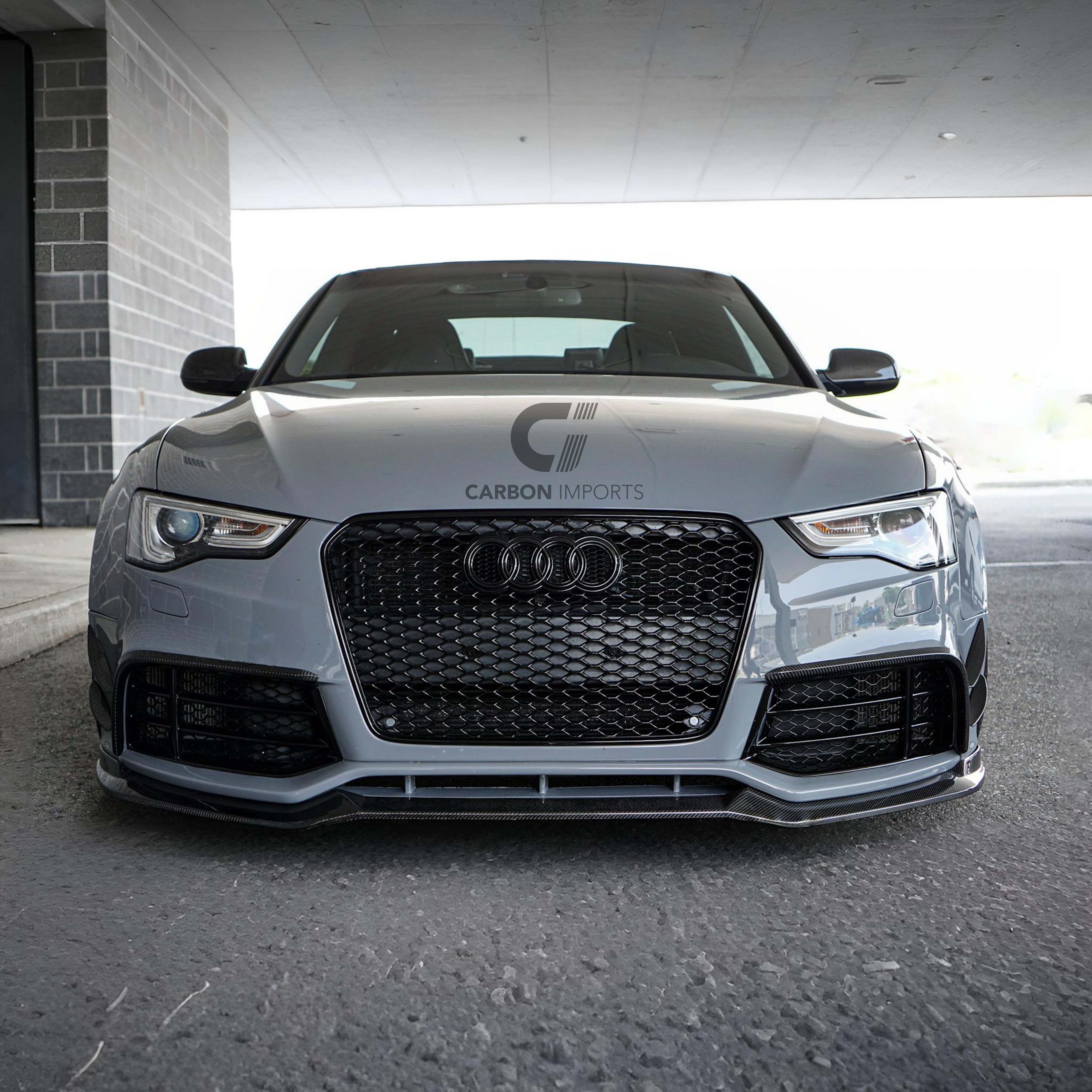 Audi RS5 B8/B8.5 Carbon Fiber Front Lip 2010-2016