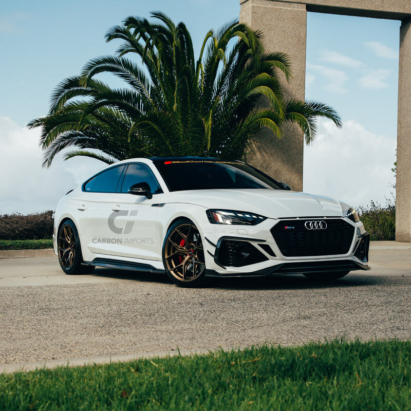 Audi RS5 B9.5 Carbon Fiber Front Lip 2020-2025